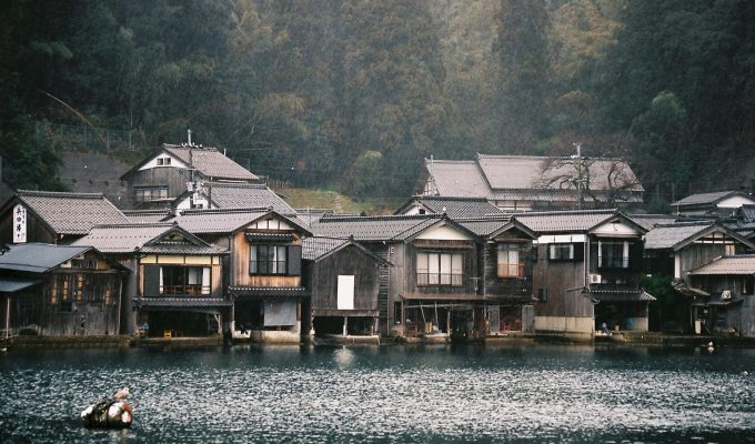Ine Japan FIshing Village Old House