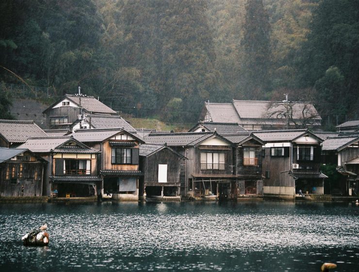 Ine Japan FIshing Village Old House