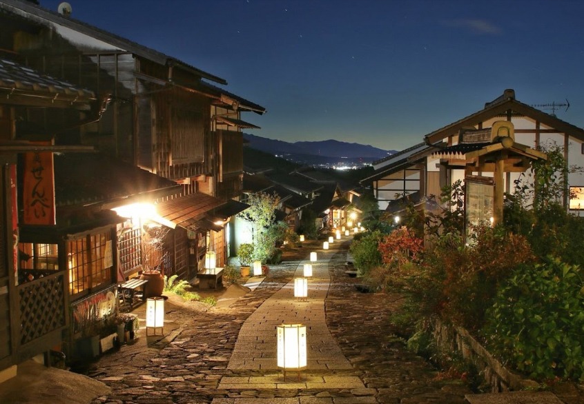 Magome by night