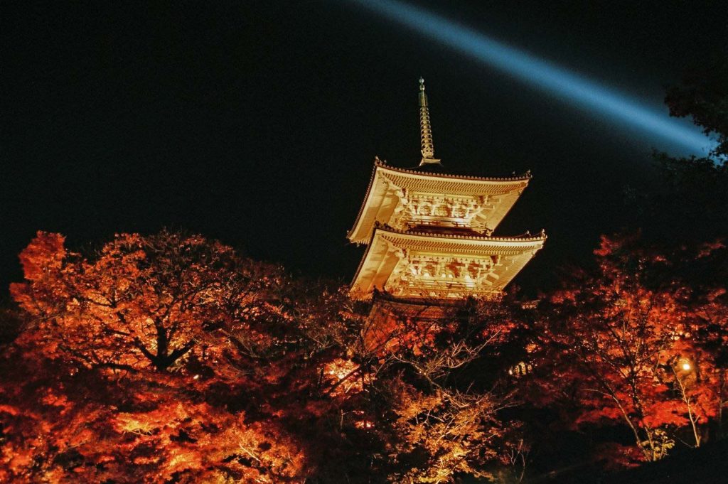Spot #6 - Kiyomizu-dera Temple Illumination Night