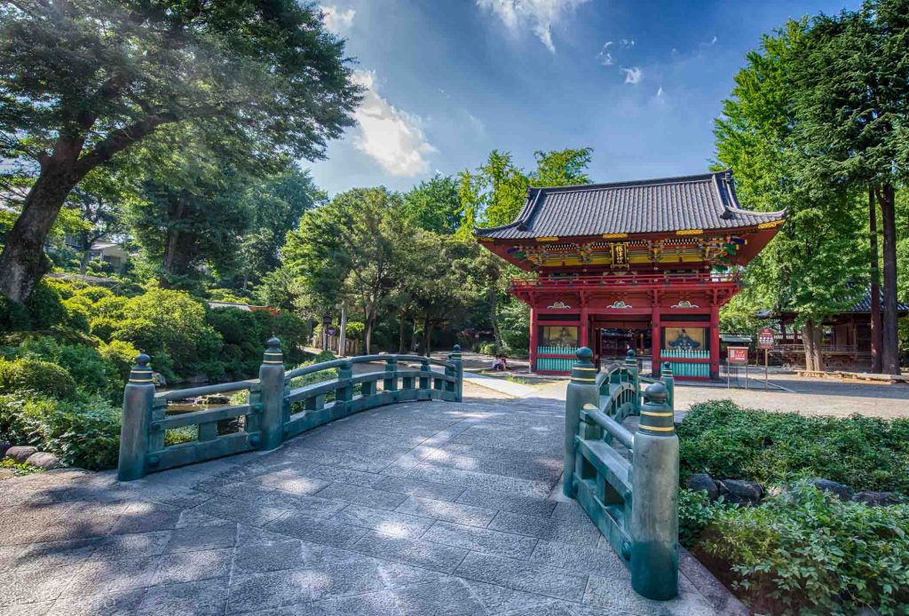 Yanesen Tokyo - Torii of Otome Inari at Nezu Shrine 5