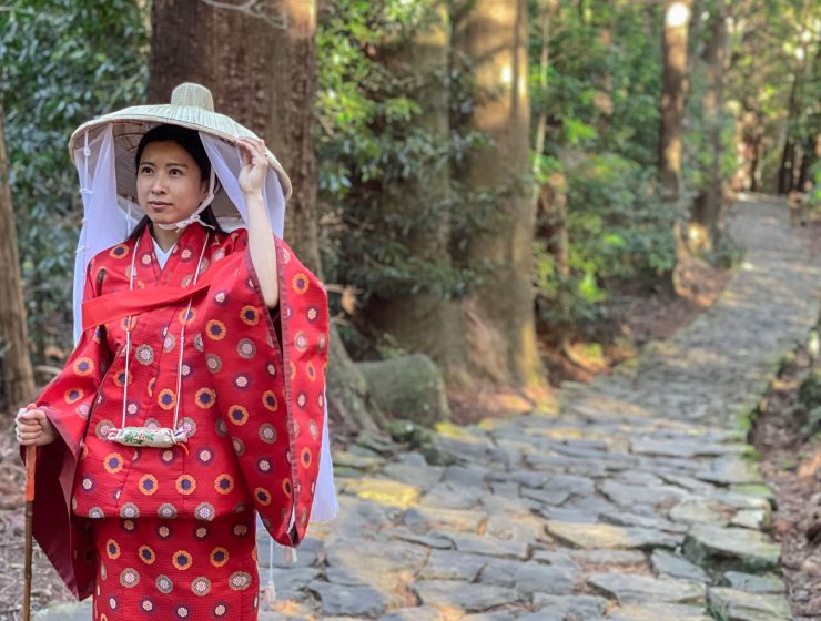 Kumano Kodo Daimon Zaka 4 Heian Costume 2