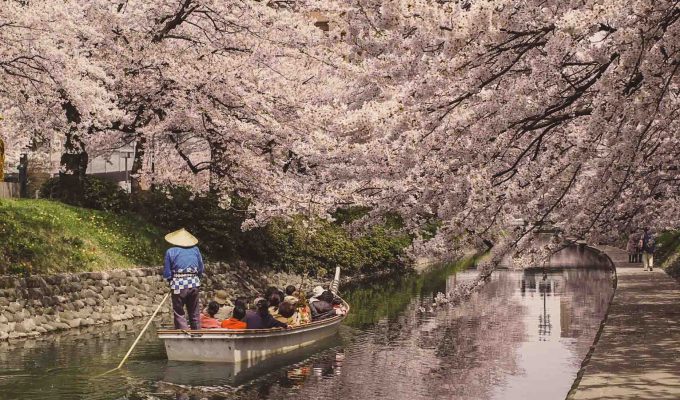 Take a Cruise Along Matsu River Toyama Japan 1
