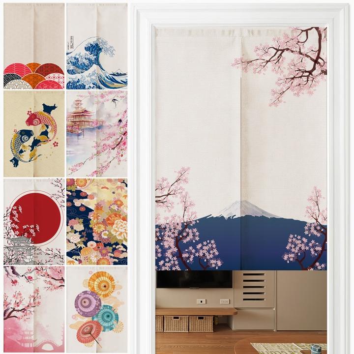 Japanese Cookware Kitchenware - Ukiyo-e curtains Japanese Cookware Kitchenware - Ukiyo-e curtains
