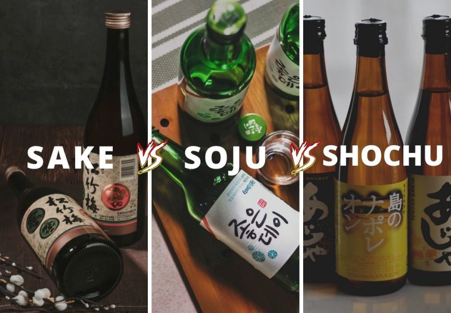 Sake vs Soju vs Shochu Difference