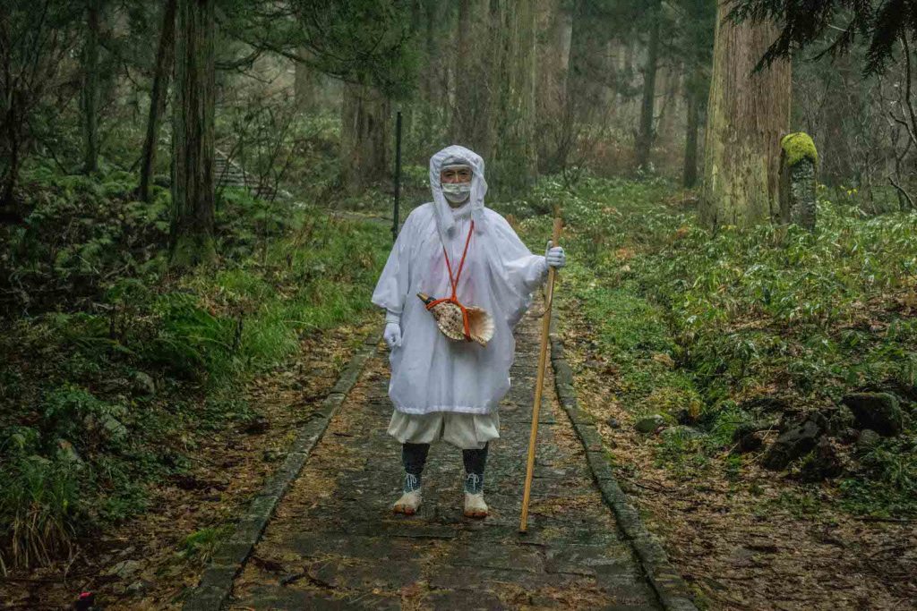 Dewa Sanzan Shrine Yamagata - Yamabushi 10 Mt Haguro