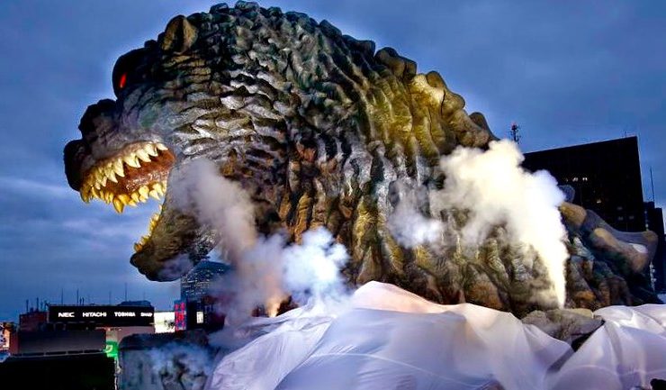 Giant Tokyo Monsters - Godzilla Shinjuku