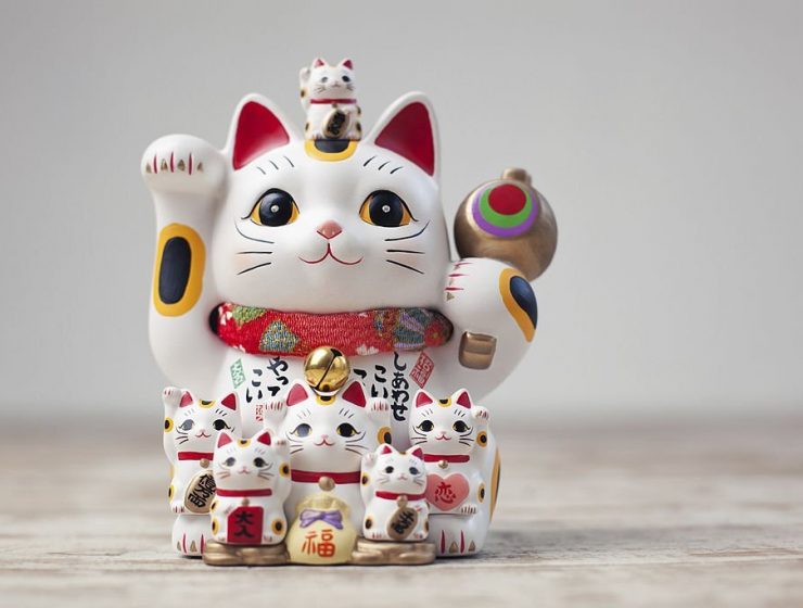 Most Popular Japanese Lucky Charms Maneki Neko Cat