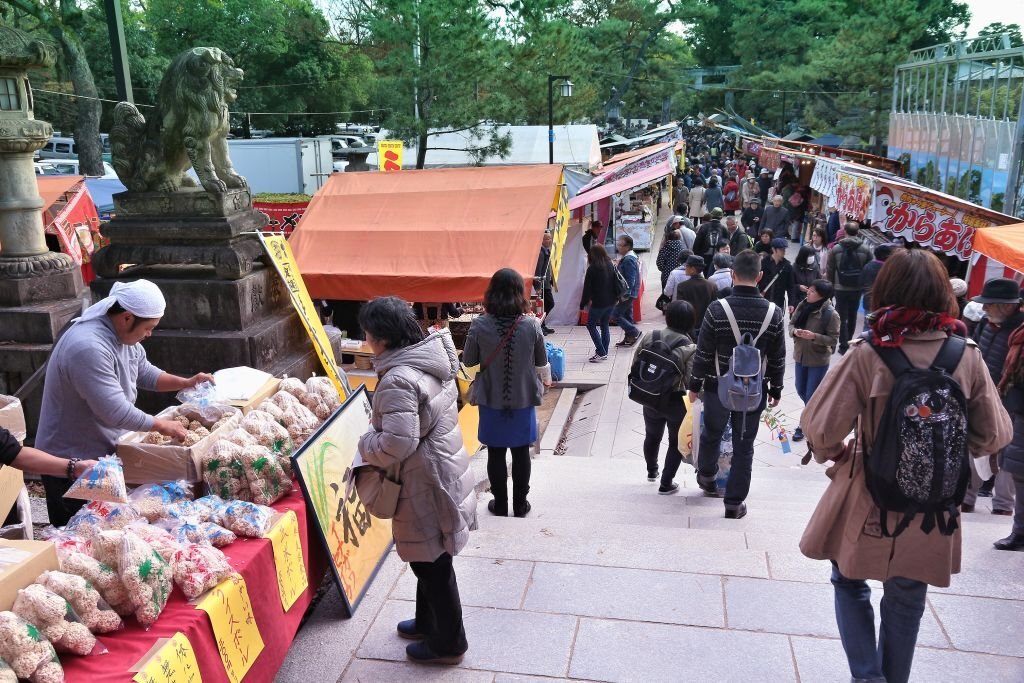 Kitano Tenmagu Shrine Market