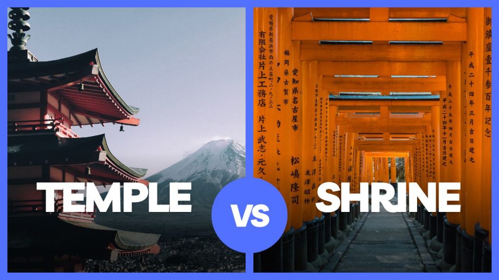 Japanese Temple vs Shrine