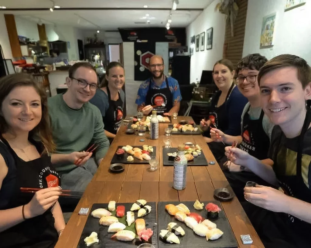 Nigiri Sushi Making Class in Tokyo