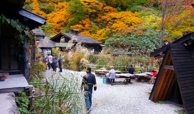 Tsurunoyu Nyuto Onsen